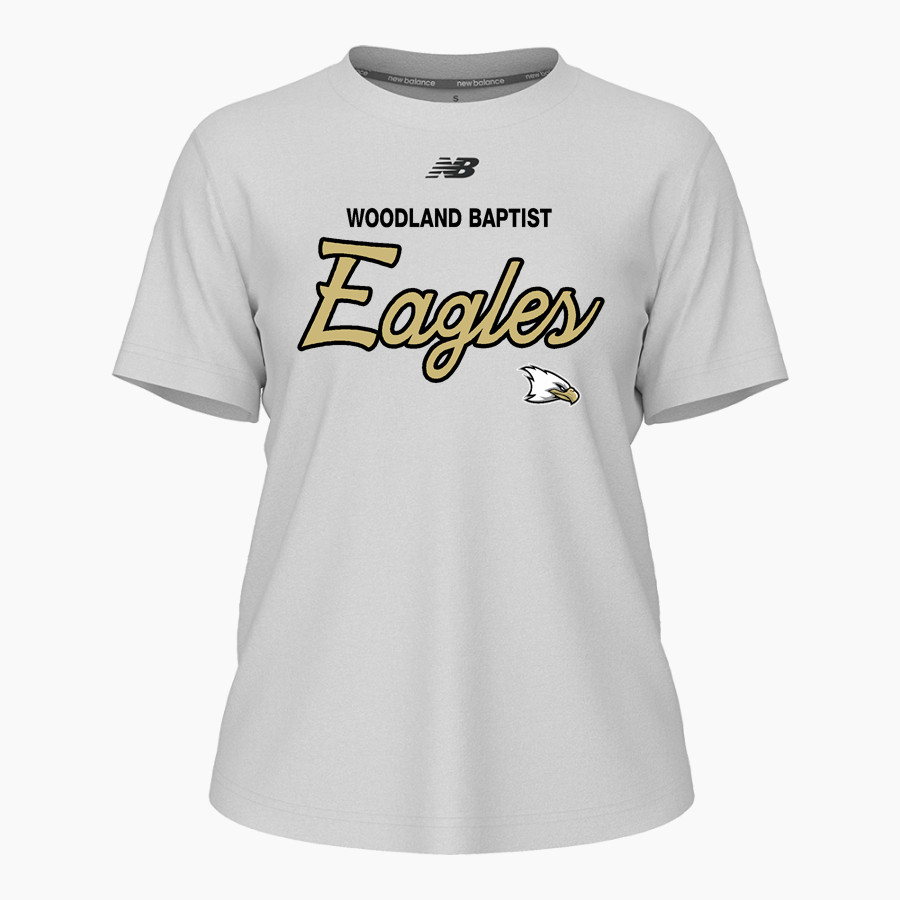 Woodland Baptist Eagles New Balance Women's Activate Tech Tee
