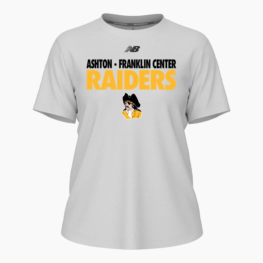 ASHTON-FRANKLIN CENTER H S RAIDERS New Balance Women's Activate Tech Tee