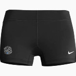 Kansas Jackrabbits <span class="pdp-name-mascot">Kansas School Jackrabbits</span> Nike Women's Performance Game Shorts Front Thumbnail