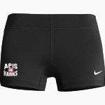APIS Hawks Nike Women's Performance Game Shorts Front Thumbnail
