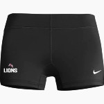 Ludlow Lions <span class="pdp-name-mascot">Lions</span> Nike Women's Performance Game Shorts Front Thumbnail