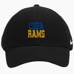 CUBA HIGH SCHOOL RAMS <span class="pdp-name-mascot">CUBA RAMS</span> Nike Dri-FIT Swoosh Flex Cap Front Thumbnail