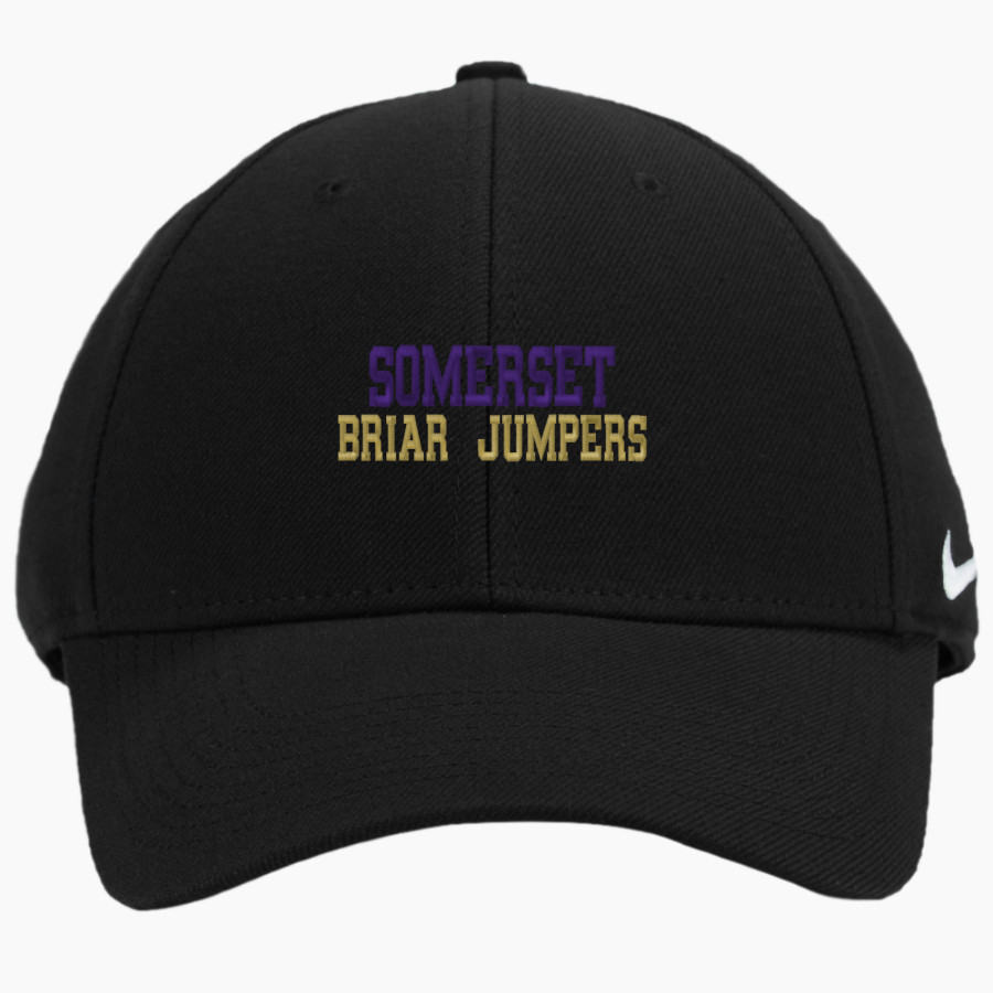 SOMERSET HIGH SCHOOL BRIAR JUMPERS <span class="pdp-name-mascot">SOMERSET BRIAR JUMPERS</span> Nike Dri-FIT Swoosh Flex Cap