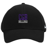 BEMENT MIDDLE SCHOOL BULLDOGS <span class="pdp-name-mascot">BEMENT BULLDOGS</span> Nike Dri-FIT Swoosh Flex Cap Front Thumbnail