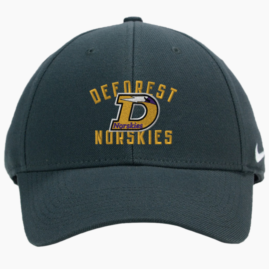 DEFOREST HIGH SCHOOL NORSKIES Nike Dri-FIT Swoosh Flex Cap