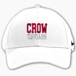 CROW HIGH SCHOOL Cougars Online Store <span class="pdp-name-mascot">CROW COUGARS</span> Nike Dri-FIT Swoosh Flex Cap Front Thumbnail