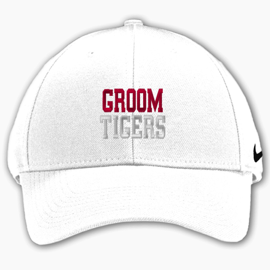 GROOM HIGH SCHOOL TIGERS Nike Dri-FIT Swoosh Flex Cap