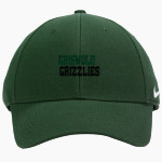 Griswold Grizzlies <span class="pdp-name-mascot">Griswold Grizzlies</span> Nike Dri-FIT Swoosh Flex Cap Front Thumbnail