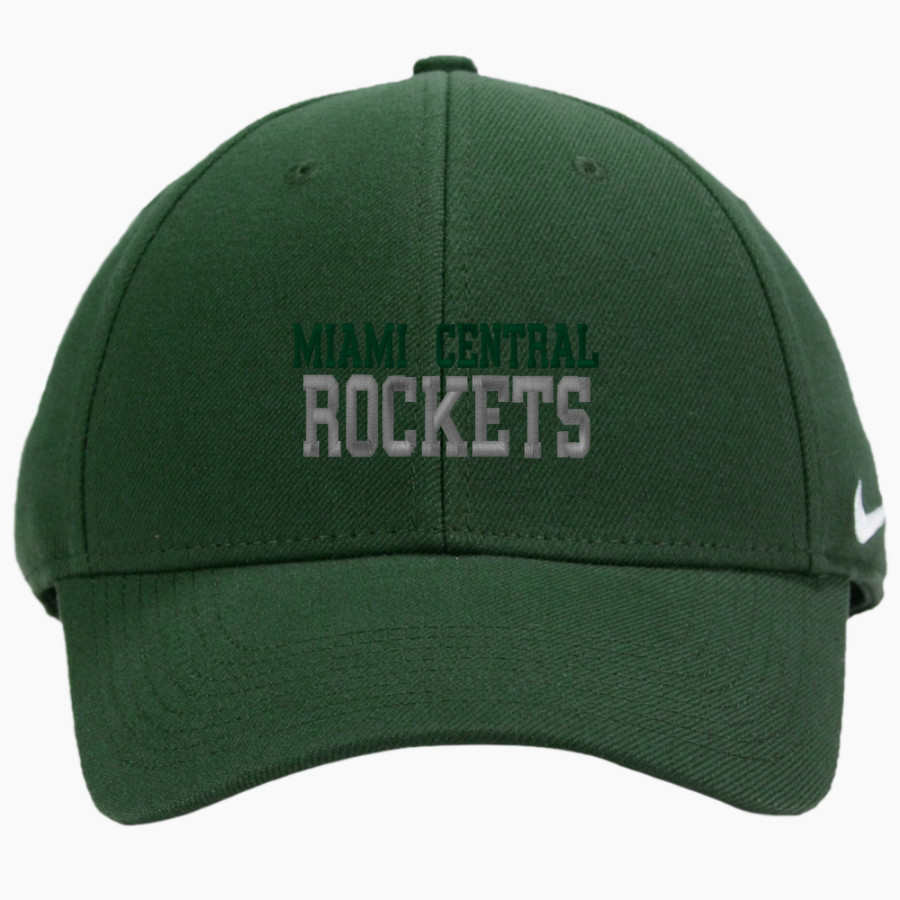MIAMI CENTRAL HIGH SCHOOL ROCKETS Nike Dri-FIT Swoosh Flex Cap