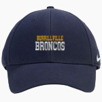 Burrillville Broncos Nike Dri-FIT Swoosh Flex Cap Front Thumbnail