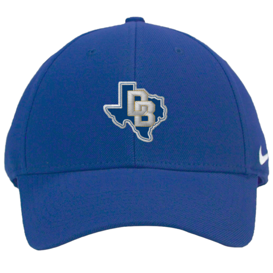 DIME BOX HIGH SCHOOL LONGHORNS <span class="pdp-name-mascot">DIME BOX LONGHORNS</span> Nike Dri-FIT Swoosh Flex Cap