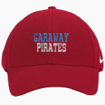 GARAWAY HIGH SCHOOL PIRATES <span class="pdp-name-mascot">GARAWAY PIRATES</span> Nike Dri-FIT Swoosh Flex Cap Front Thumbnail