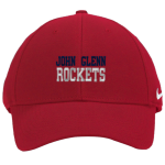 JOHN GLENN HIGH SCHOOL ROCKETS <span class="pdp-name-mascot">JOHN GLENN ROCKETS</span> Nike Dri-FIT Swoosh Flex Cap Front Thumbnail