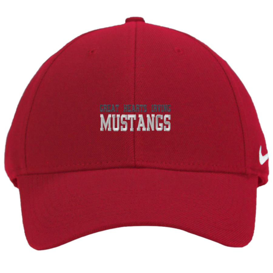 Great Hearts Irving Mustangs <span class="pdp-name-mascot">Great Hearts Irving Mustangs</span> Nike Dri-FIT Swoosh Flex Cap
