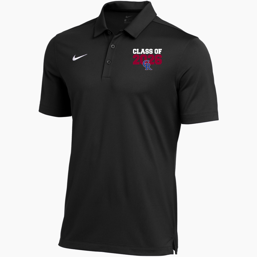 CUBA-RUSHFORD HIGH SCHOOL REBELS <span class="pdp-name-mascot">CUBA - RUSHFORD REBELS</span> Nike Men's Dry Franchise Polo