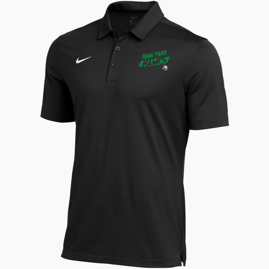 IOWA PARK HIGH SCHOOL HAWKS Nike Men's Dry Franchise Polo
