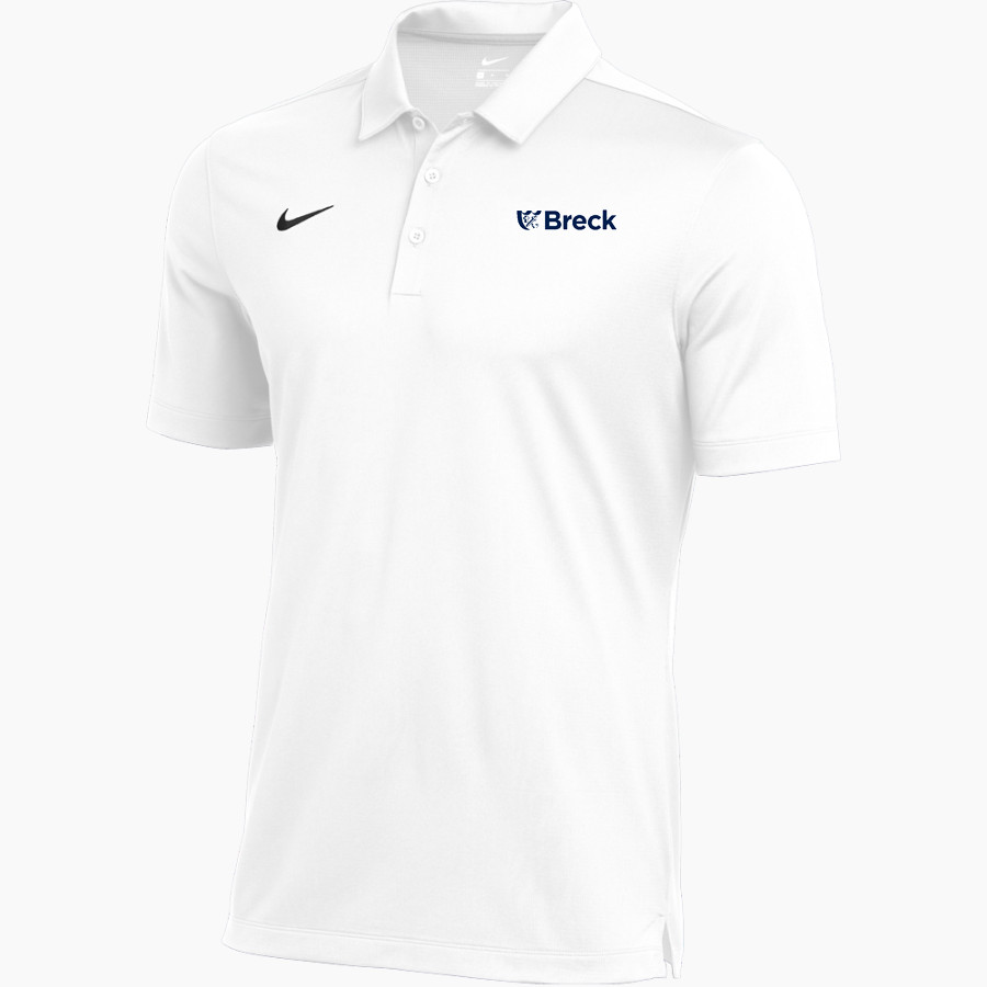 Breck Mustangs Nike Men's Dry Franchise Polo