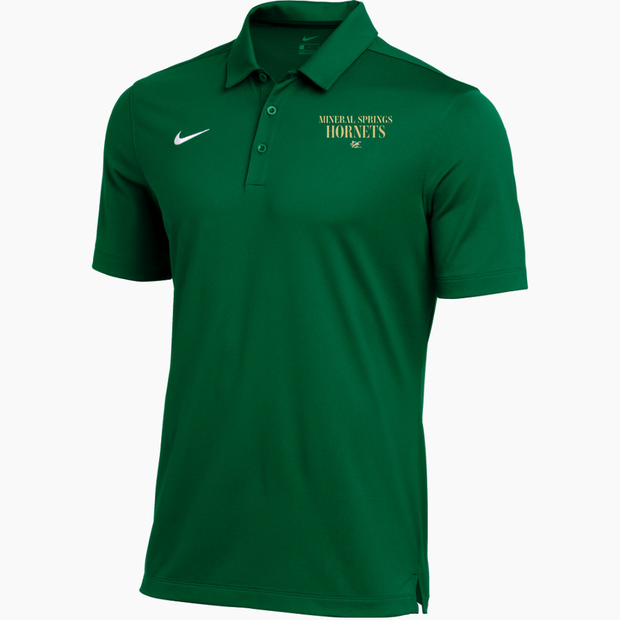 MINERAL SPRINGS HIGH SCHOOL HORNETS Nike Men's Dry Franchise Polo