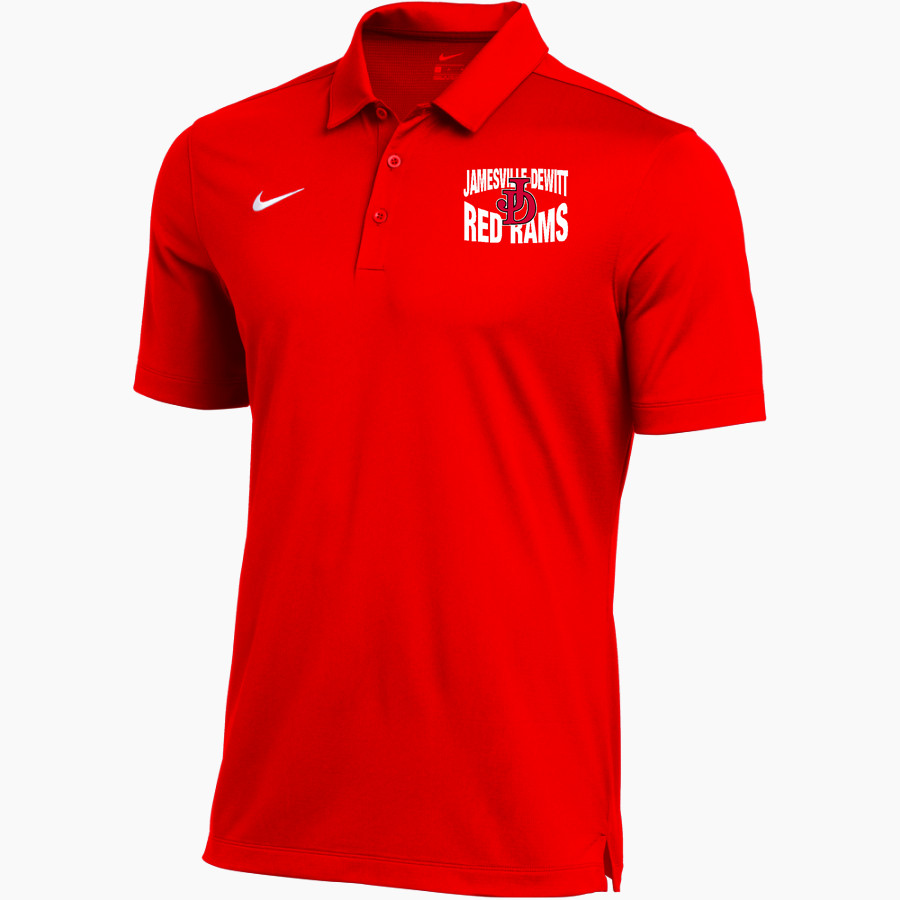 Jamesville DeWitt Red Rams Nike Men's Dry Franchise Polo