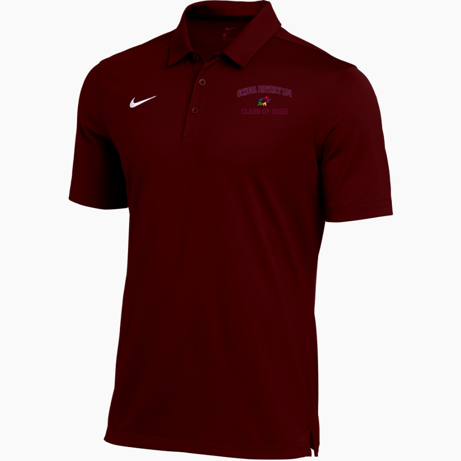 School District 104 District 104 <span class="pdp-name-mascot">Cook County 104 District 104</span> Nike Men's Dry Franchise Polo