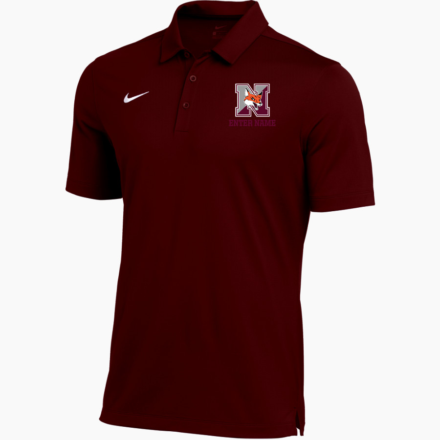 NEWARK HIGH SCHOOL REDS Nike Men's Dry Franchise Polo