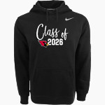 FARMINGTON HIGH SCHOOL CARDINALS <span class="pdp-name-mascot">FARMINGTON CARDINALS</span> Nike Men's Club Pullover Fleece Hoodie Front Thumbnail