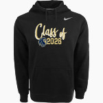 ROCKFORD CHRISTIAN HIGH SCHOOL ROYAL LIONS <span class="pdp-name-mascot">ROCKFORD CHRISTIAN ROYAL LIONS</span> Nike Men's Club Pullover Fleece Hoodie Front Thumbnail