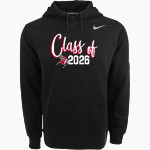 Montgomery Vikings <span class="pdp-name-mascot">Montgomery High School Vikings</span> Nike Men's Club Pullover Fleece Hoodie Front Thumbnail