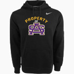 ST. AUGUSTINE HIGH SCHOOL PURPLE KNIGHTS <span class="pdp-name-mascot">SAINT AUGUSTINE PURPLE KNIGHTS</span> Nike Men's Club Pullover Fleece Hoodie Front Thumbnail