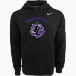 Indian Creek Panthers <span class="pdp-name-mascot">Indian Creek Panthers</span> Nike Men's Club Pullover Fleece Hoodie Front Thumbnail