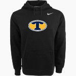 TROUP HIGH SCHOOL TIGERS <span class="pdp-name-mascot">TROUP TIGERS</span> Nike Men's Club Pullover Fleece Hoodie Front Thumbnail