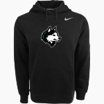 NEW HAMPTON HUSKIES Nike Men's Club Pullover Fleece Hoodie Front Thumbnail