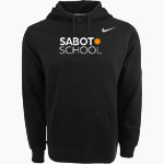 Sabot School Sabot School <span class="pdp-name-mascot">STONY POINT SCHOOL</span> Nike Men's Club Pullover Fleece Hoodie Front Thumbnail