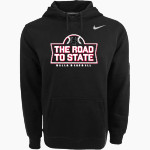 Indiana Bulls Baseball The Official Online Store Nike Men's Club Pullover Fleece Hoodie Front Thumbnail