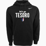 Tesoro Titans Nike Men's Club Pullover Fleece Hoodie Front Thumbnail