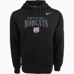 BAPTIST HILL HIGH SCHOOL BOBCATS <span class="pdp-name-mascot">BAPTIST HILL BOBCATS</span> Nike Men's Club Pullover Fleece Hoodie Front Thumbnail