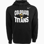 Colorado Titans The Official Online Store Nike Men's Club Pullover Fleece Hoodie Front Thumbnail
