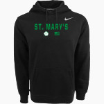 St. Mary's Dragons <span class="pdp-name-mascot">St. Mary's Dragons</span> Nike Men's Club Pullover Fleece Hoodie Front Thumbnail