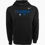 COLUMBUS COMMUNITY HIGH SCHOOL WILDCATS <span class="pdp-name-mascot">COLUMBUS WILDCATS</span> Nike Men's Club Pullover Fleece Hoodie Front Thumbnail