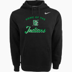 SEMINOLE COUNTY HIGH SCHOOL INDIANS <span class="pdp-name-mascot">SEMINOLE COUNTY INDIANS</span> Nike Men's Club Pullover Fleece Hoodie Front Thumbnail