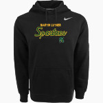 Martin Luther Spartans Nike Men's Club Pullover Fleece Hoodie Front Thumbnail