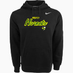 Heatly Hornets <span class="pdp-name-mascot">Heatly Hornets</span> Nike Men's Club Pullover Fleece Hoodie Front Thumbnail
