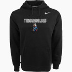 Centennial Middle School Timberwolves <span class="pdp-name-mascot">Centennial Middle School Wolves</span> Nike Men's Club Pullover Fleece Hoodie Front Thumbnail