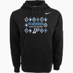 PUEBLO HIGH SCHOOL WARRIORS Nike Men's Club Pullover Fleece Hoodie Front Thumbnail
