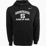 SHORTRIDGE HIGH SCHOOL BLUE DEVILS <span class="pdp-name-mascot">SHORTRIDGE BLUE DEVILS</span> Nike Men's Club Pullover Fleece Hoodie Front Thumbnail