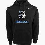 Renzulli Academy Wolves official online store <span class="pdp-name-mascot">Renzulli Wolves</span> Nike Men's Club Pullover Fleece Hoodie Front Thumbnail