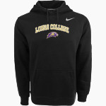 Loras College Duhawks Nike Men's Club Pullover Fleece Hoodie Front Thumbnail