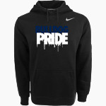 Walker Bulldogs Nike Men's Club Pullover Fleece Hoodie Front Thumbnail