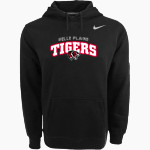 Belle Plaine Tigers Nike Men's Club Pullover Fleece Hoodie Front Thumbnail