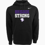 Shell Bank Brigade Nike Men's Club Pullover Fleece Hoodie Front Thumbnail